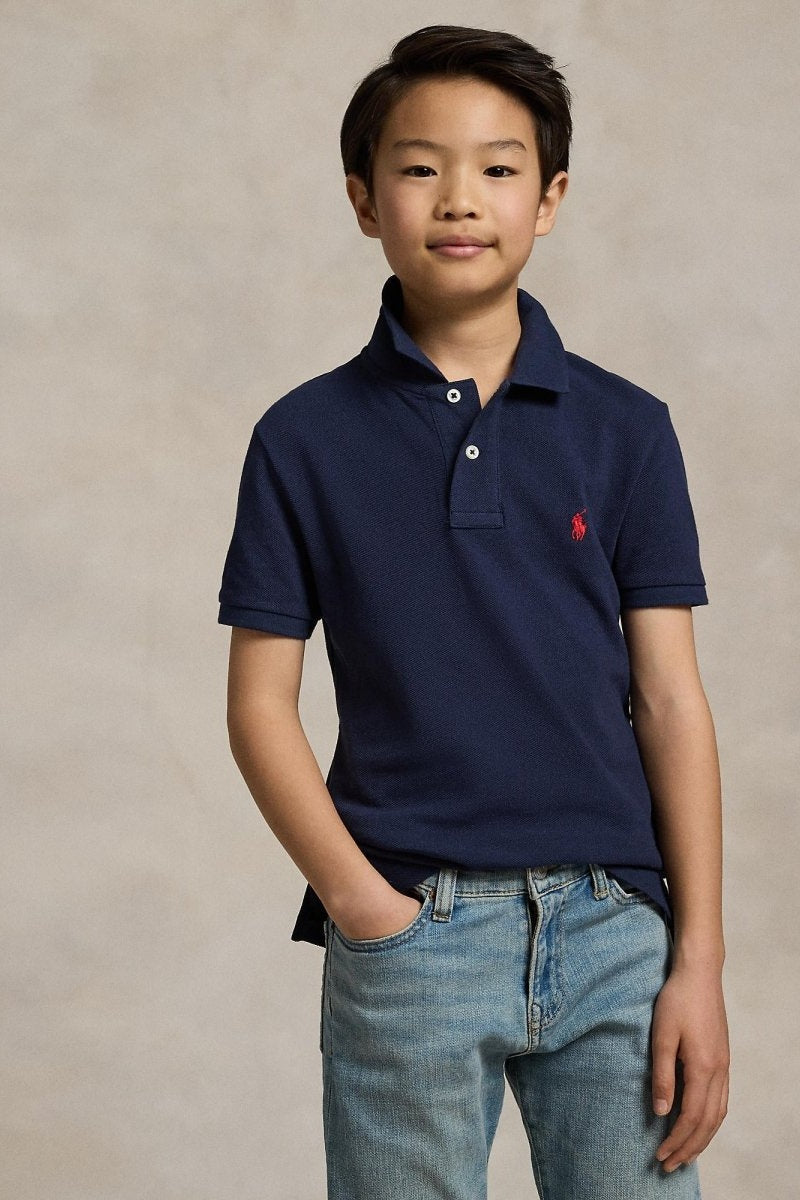 Ralph Lauren Boys Mesh Polo Shirt - NorthBoys