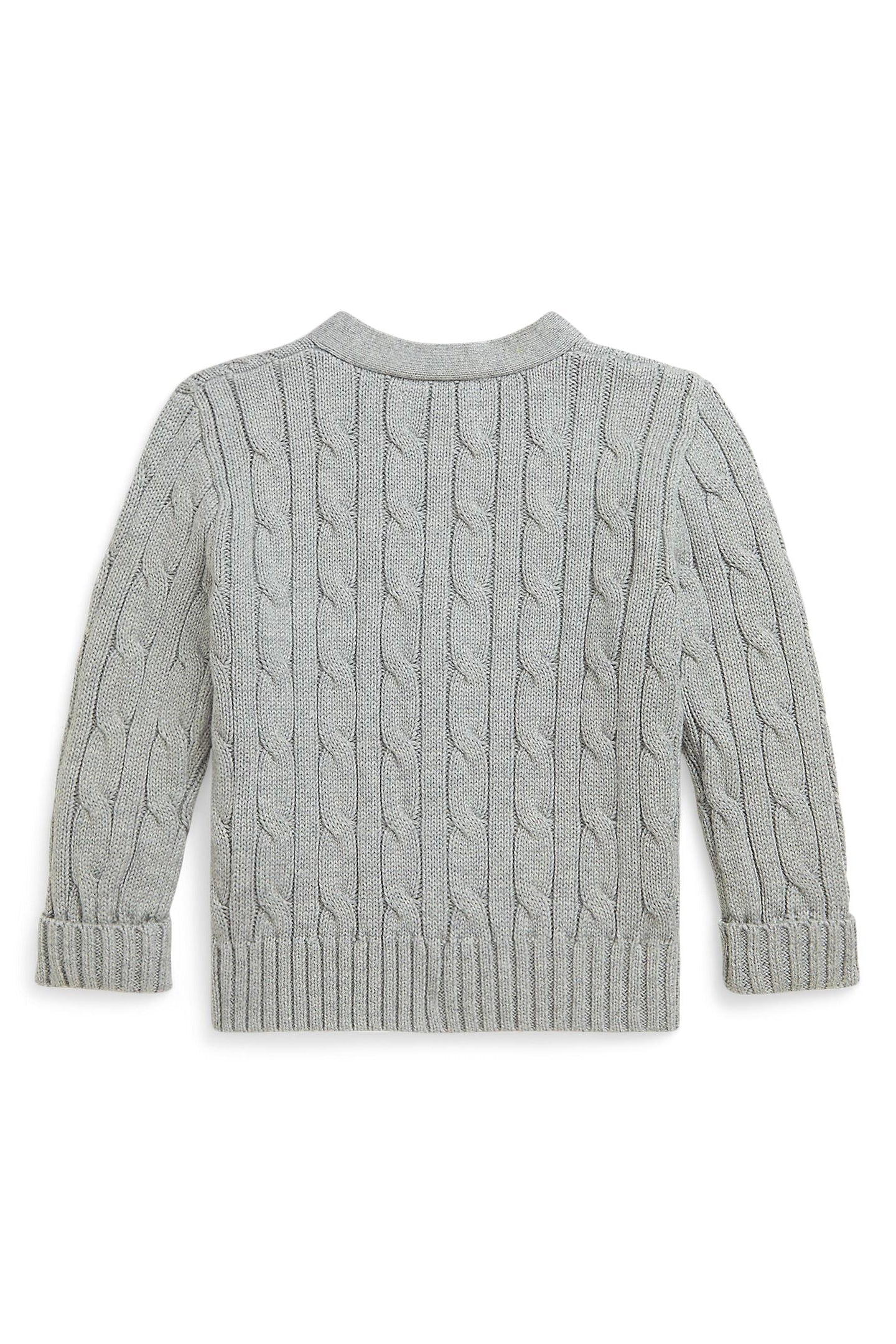 Polo Ralph Lauren Baby Boys Cable-Knit Cotton V-Neck Cardigan