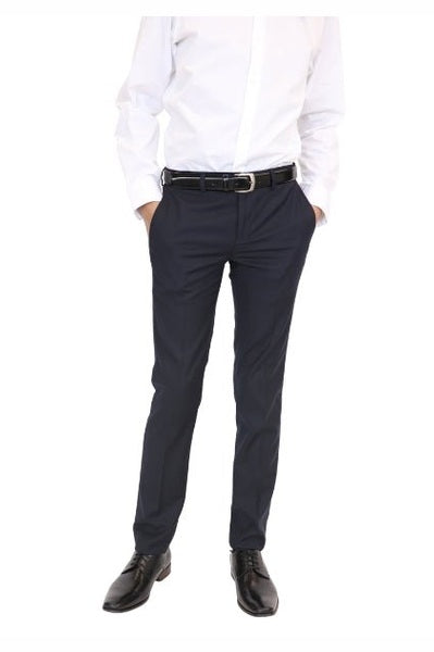 Andrew Marc Boys Husky Dark Blue Stretch Suit Separate Pants_3WH002-NorthBoys