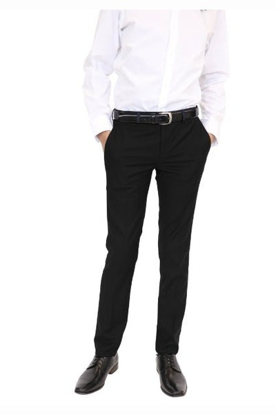 Andrew Marc Boys Skinny Black Stretch Suit Separate Pants_3W0001-NorthBoys