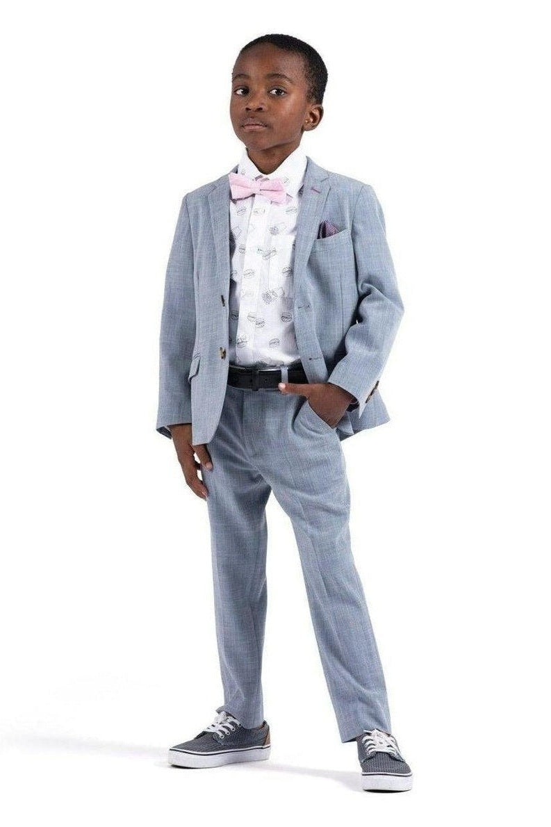 Appaman Boys 2pc Grey Stretch Suit-NorthBoys