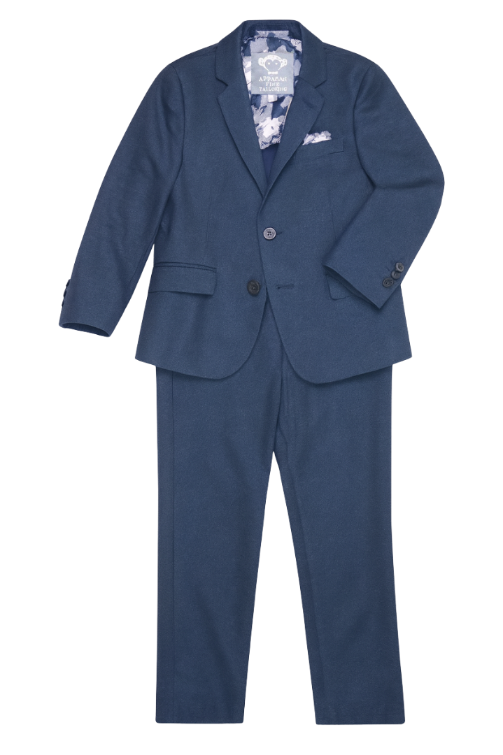 Appaman Boys Two Piece Navy Blue Stretchy Mod Suit_ G8SSU2-NorthBoys