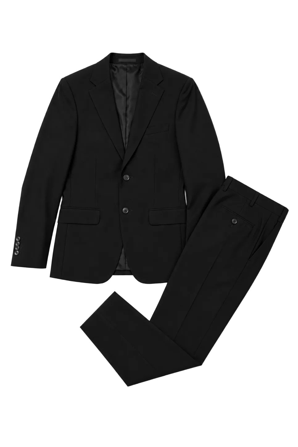 Calvin Klein Mens Black Suit