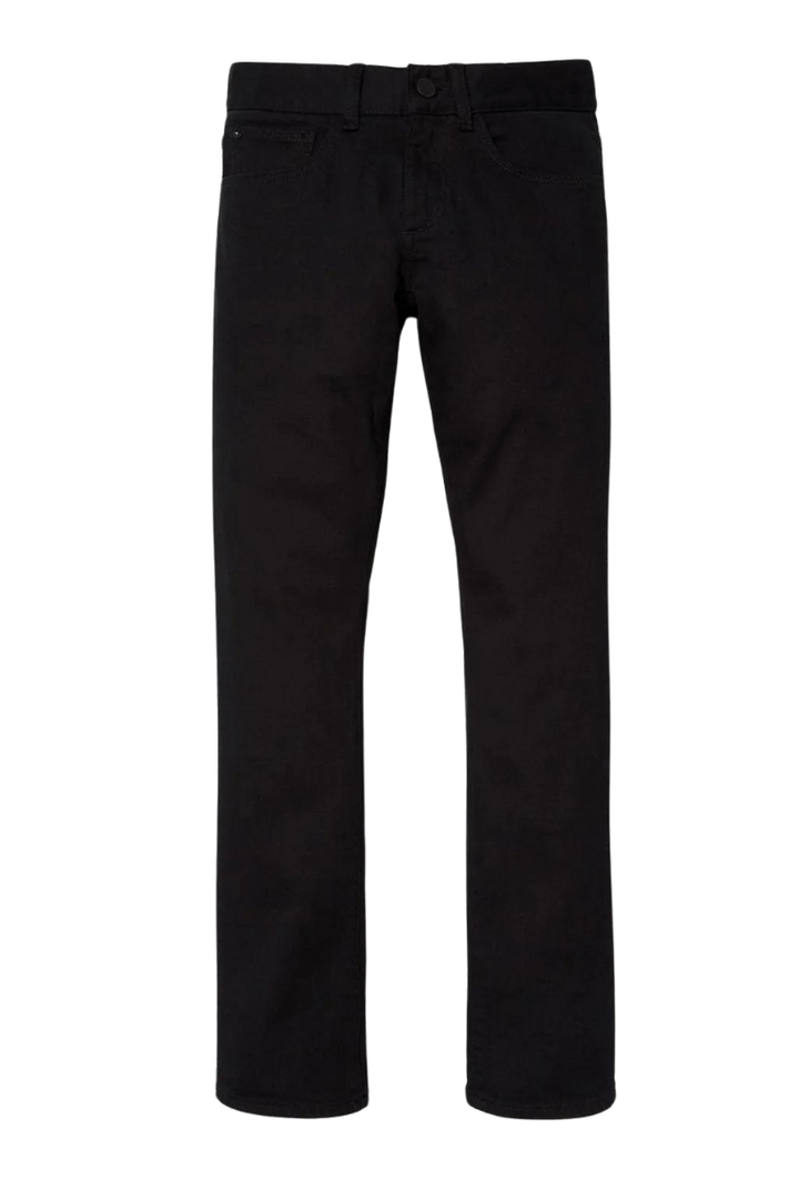 DL1961 Boys Brady Slim Black Chino_ 4070 - NorthBoys