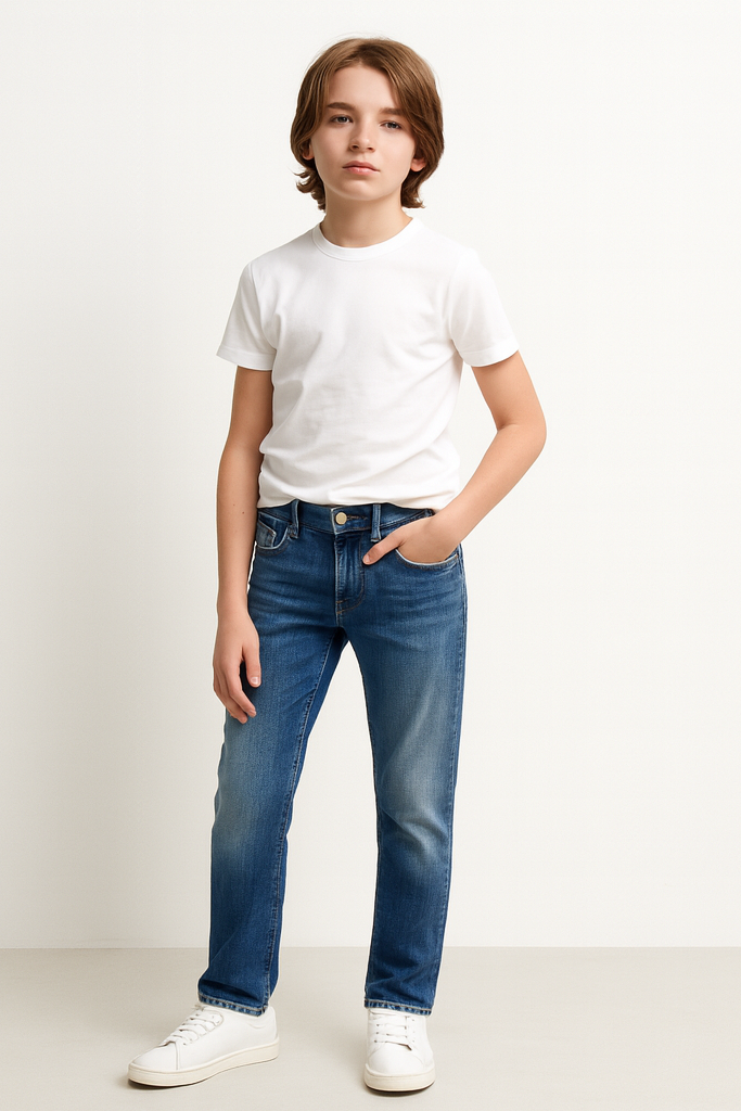 DL1961 Boys Brady Slim Fresh Blue Jeans_ 4193