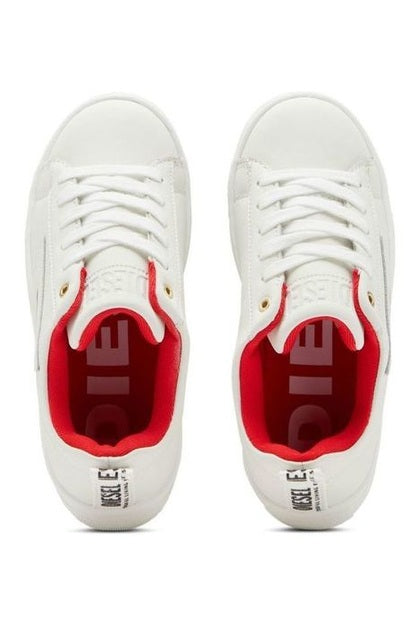 Diesel Boys White Sneakers_ BC0524 - NorthBoys