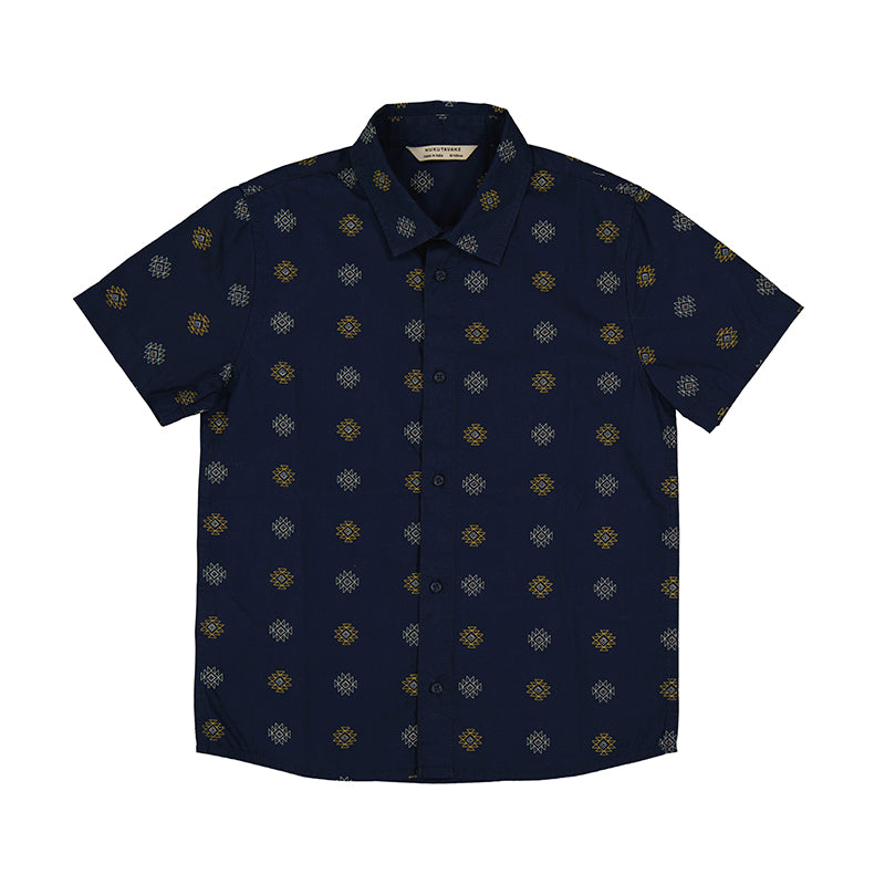 Boys navy shop blue dress shirt