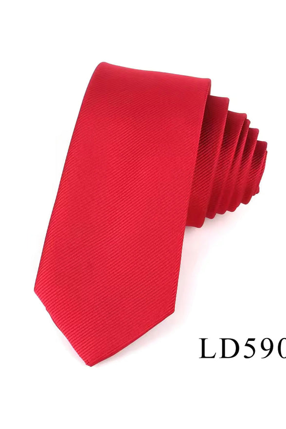 NorthBoys Boys Skinny Solid Striped Tie_ AB26-LD5