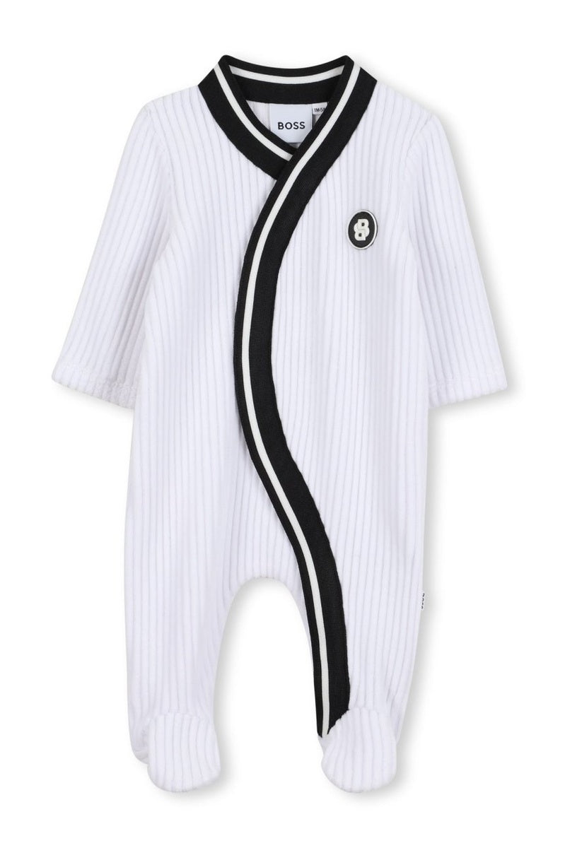 Hugo Boss Baby Boys Footie & Hat Set_ J52531 - NorthBoys