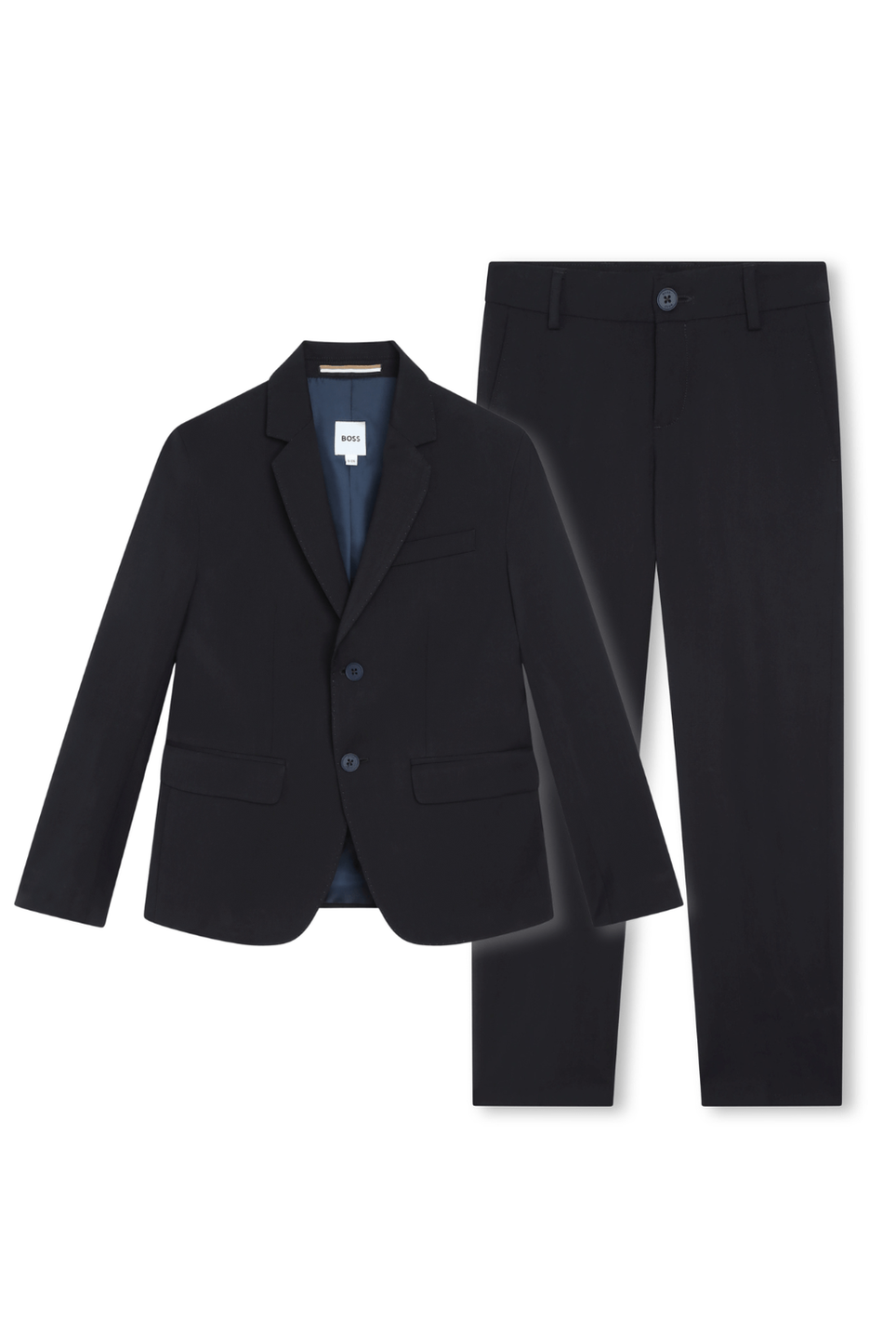Hugo Boss Boys Classic Navy Wool Suit-NorthBoys