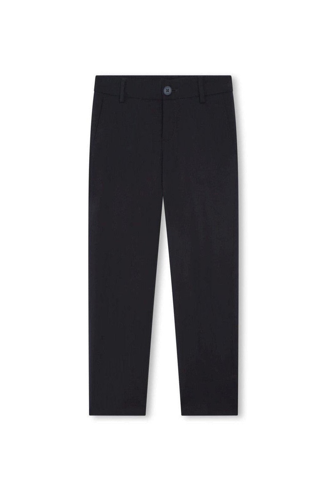 Hugo Boss Boys Classic Navy Wool Suit-NorthBoys