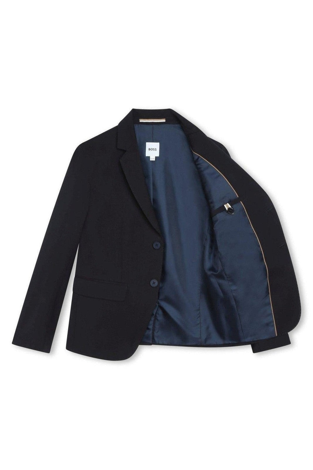 Hugo Boss Boys Classic Navy Wool Suit-NorthBoys