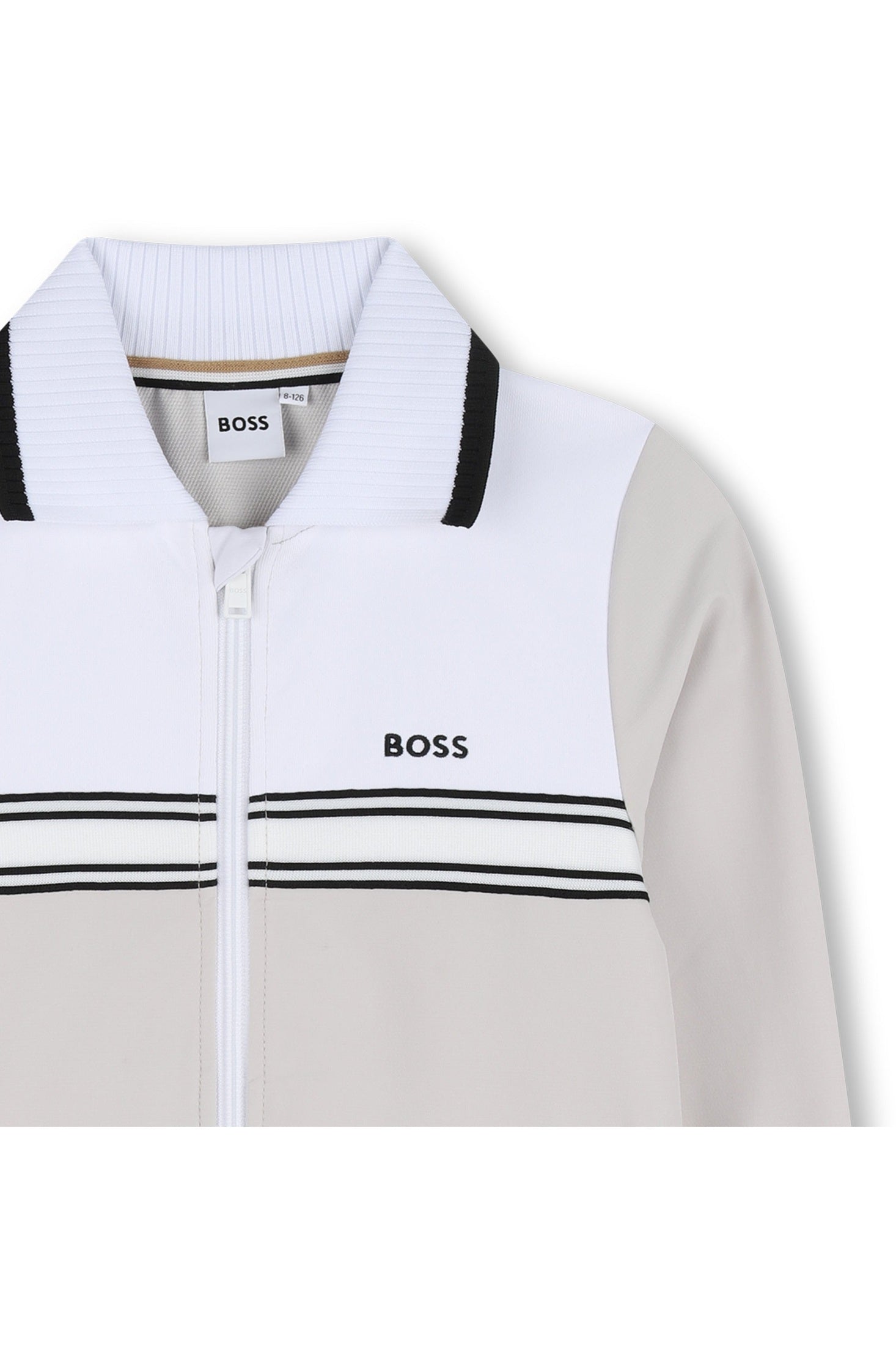 Hugo Boss Boys Polo Collar Cardigan_ J52951