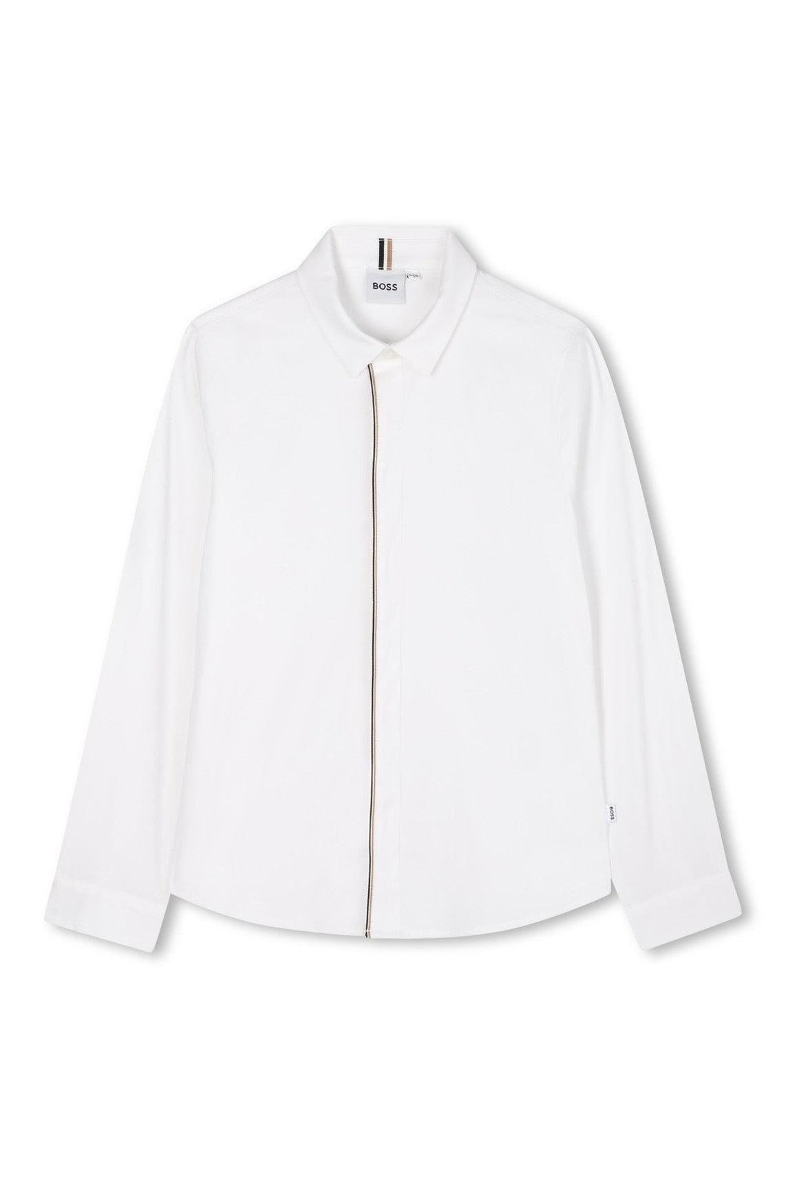 Hugo Boss Boys Slim Fit Long Sleeve Shirt_ J52319 - NorthBoys