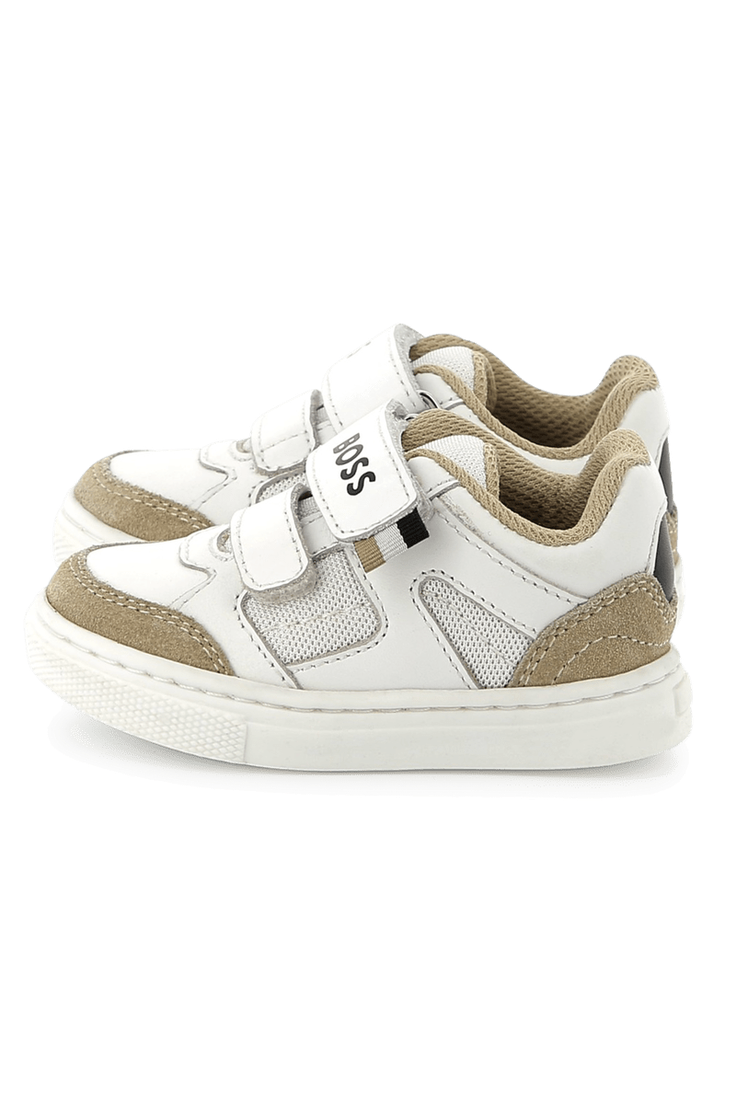 Hugo Boss Toddler Leather Velcro Sneakers_ J52163 - NorthBoys