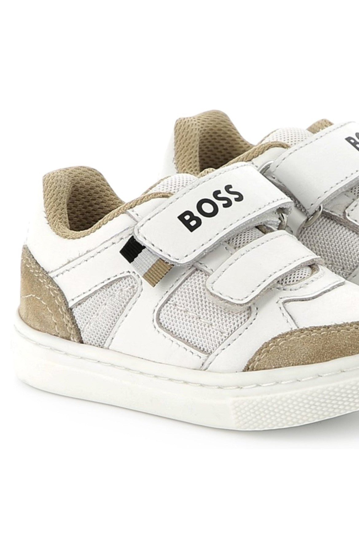 Hugo Boss Toddler Leather Velcro Sneakers_ J52163 - NorthBoys