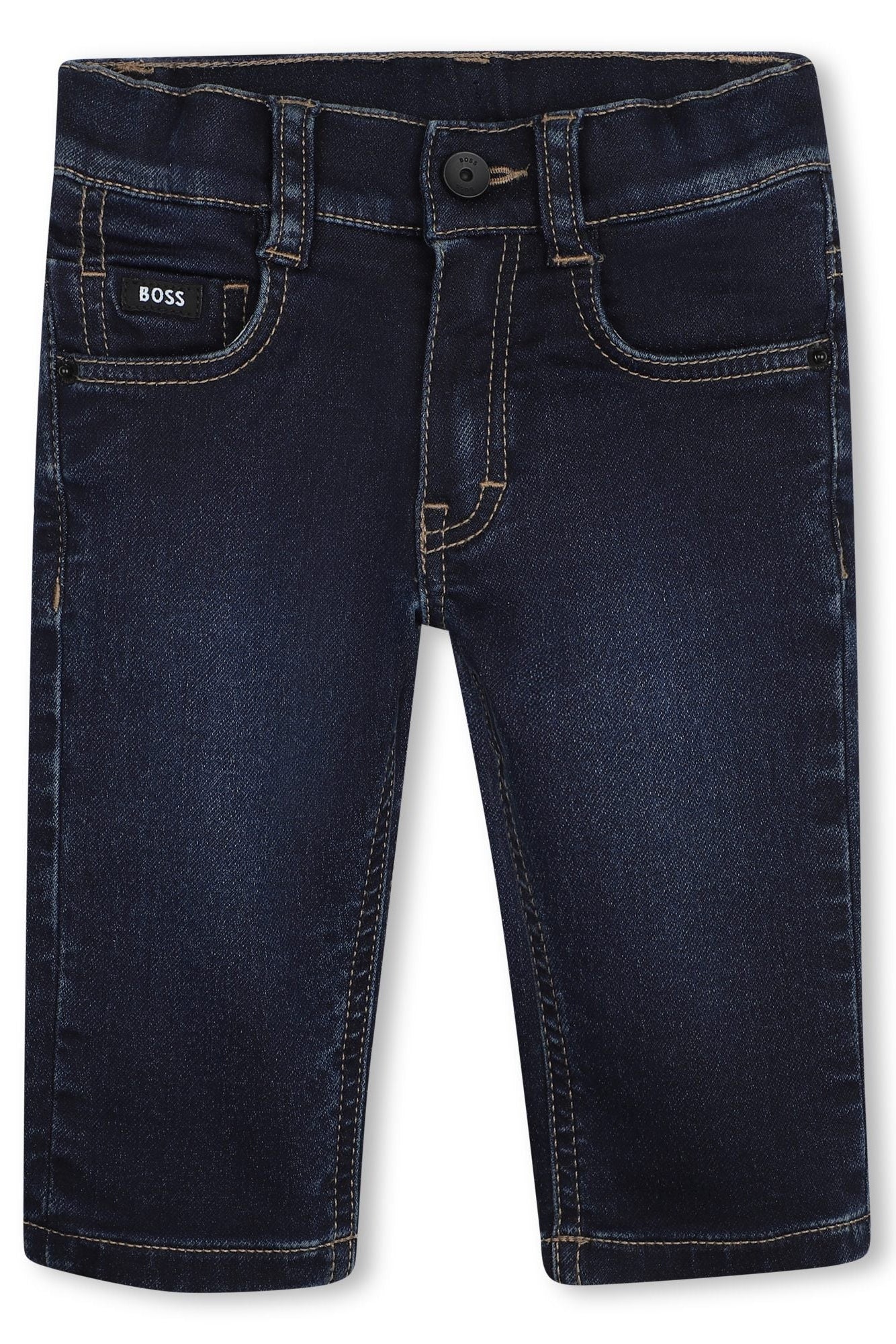 Hugo Boss Baby Boys Knit Denim Pants_ J53476