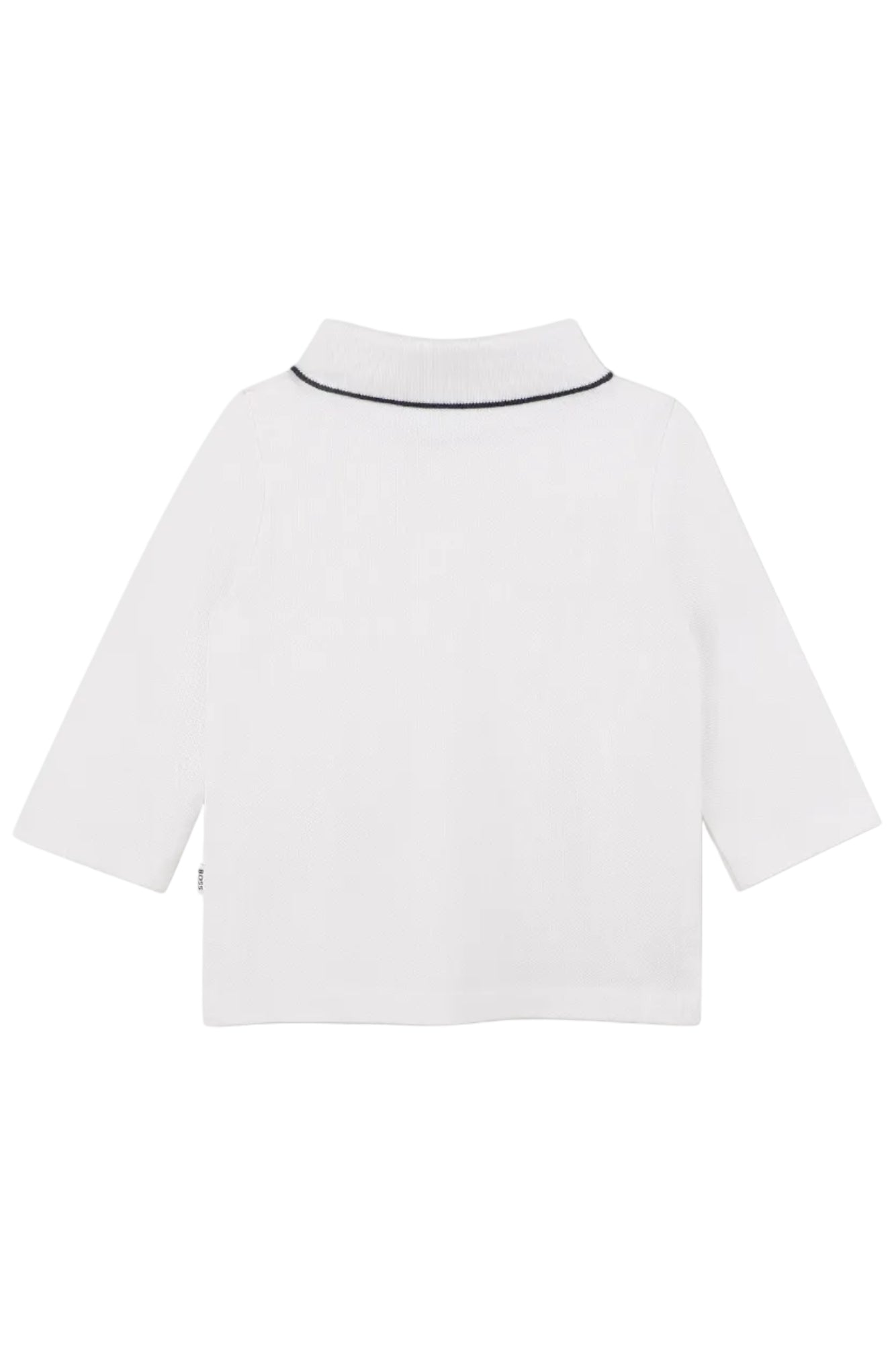 Hugo Boss Baby Boys Long Sleeve Piqué Polo_ J53481