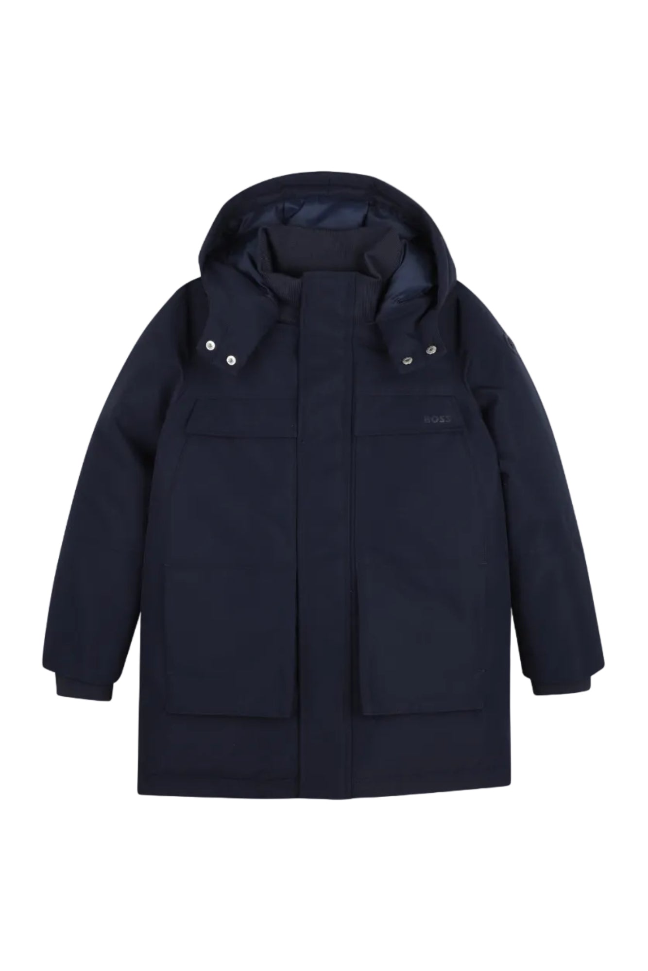 Hugo Boss Boys Padded Hooded Parka_ J53431