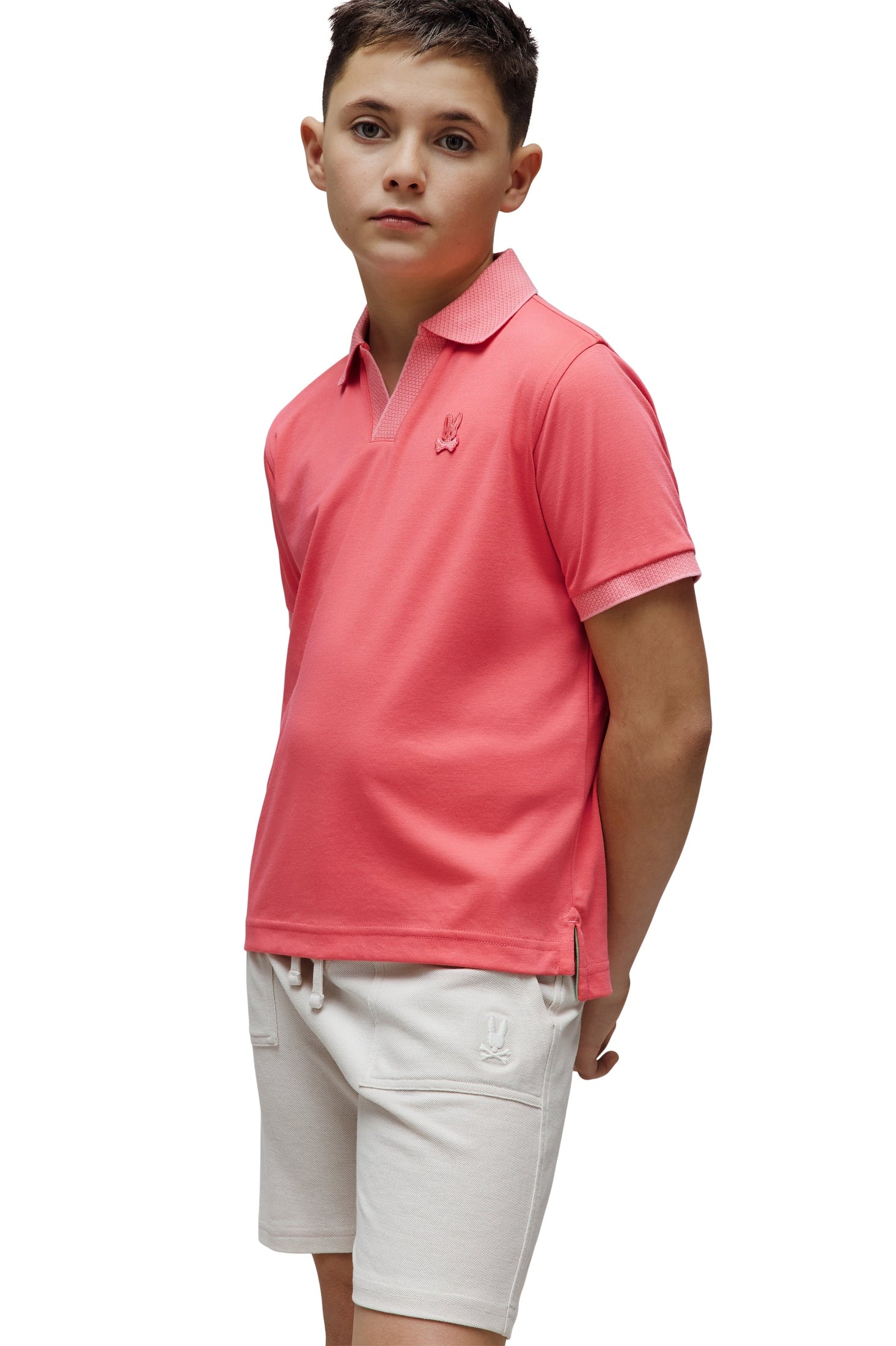 Psycho Bunny Kids Jonathan Pique Polo_ KT0100083