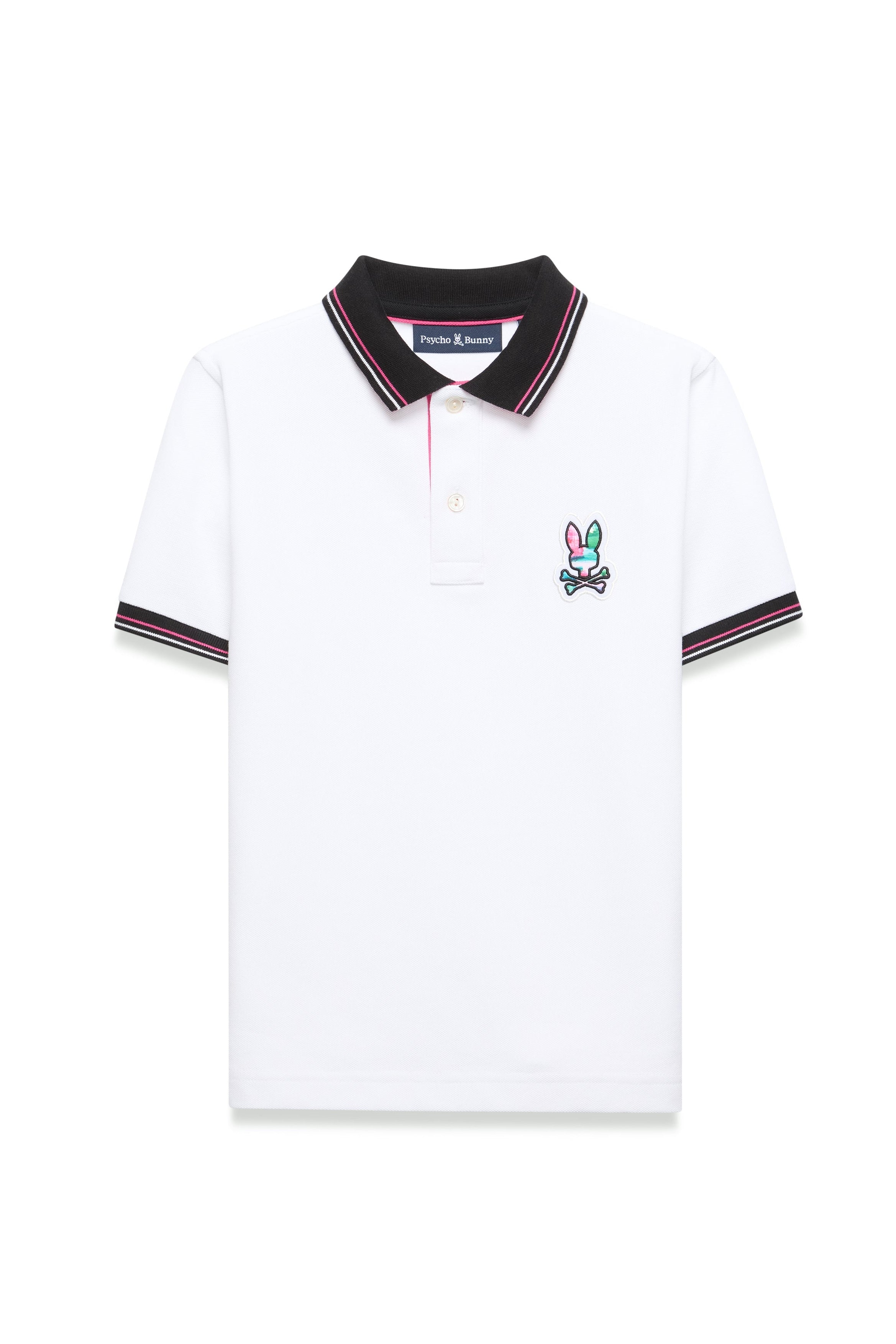Psycho Bunny Kids Nate Pique Polo
