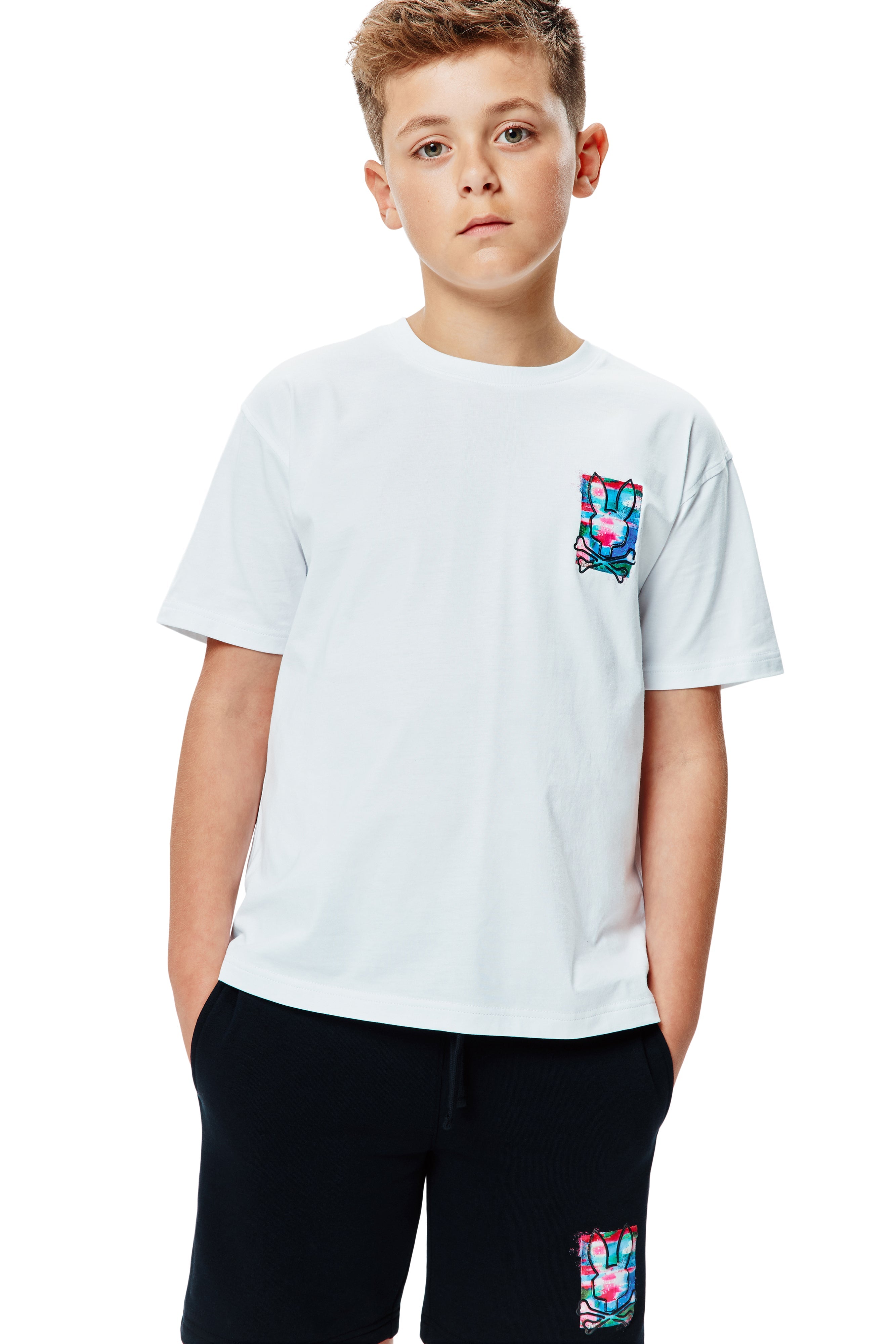 Psycho Bunny Kids Issac Relaxed Fit Tee