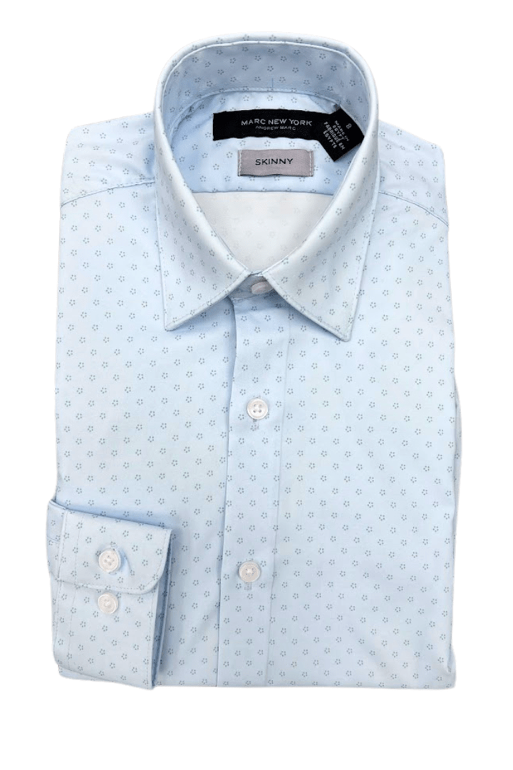 Marc New York Boys Skinny Plaid Dress Shirt_ MBS0086 - NorthBoys