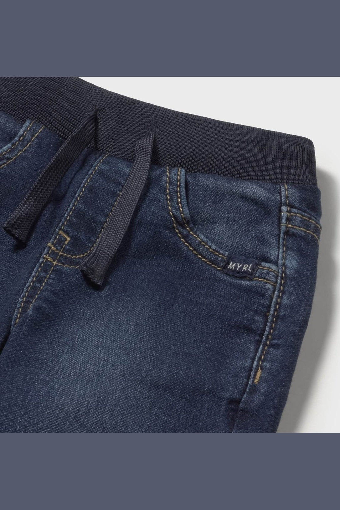 Mayoral Baby Boys Denim Jogger Pants_ 2508 - NorthBoys