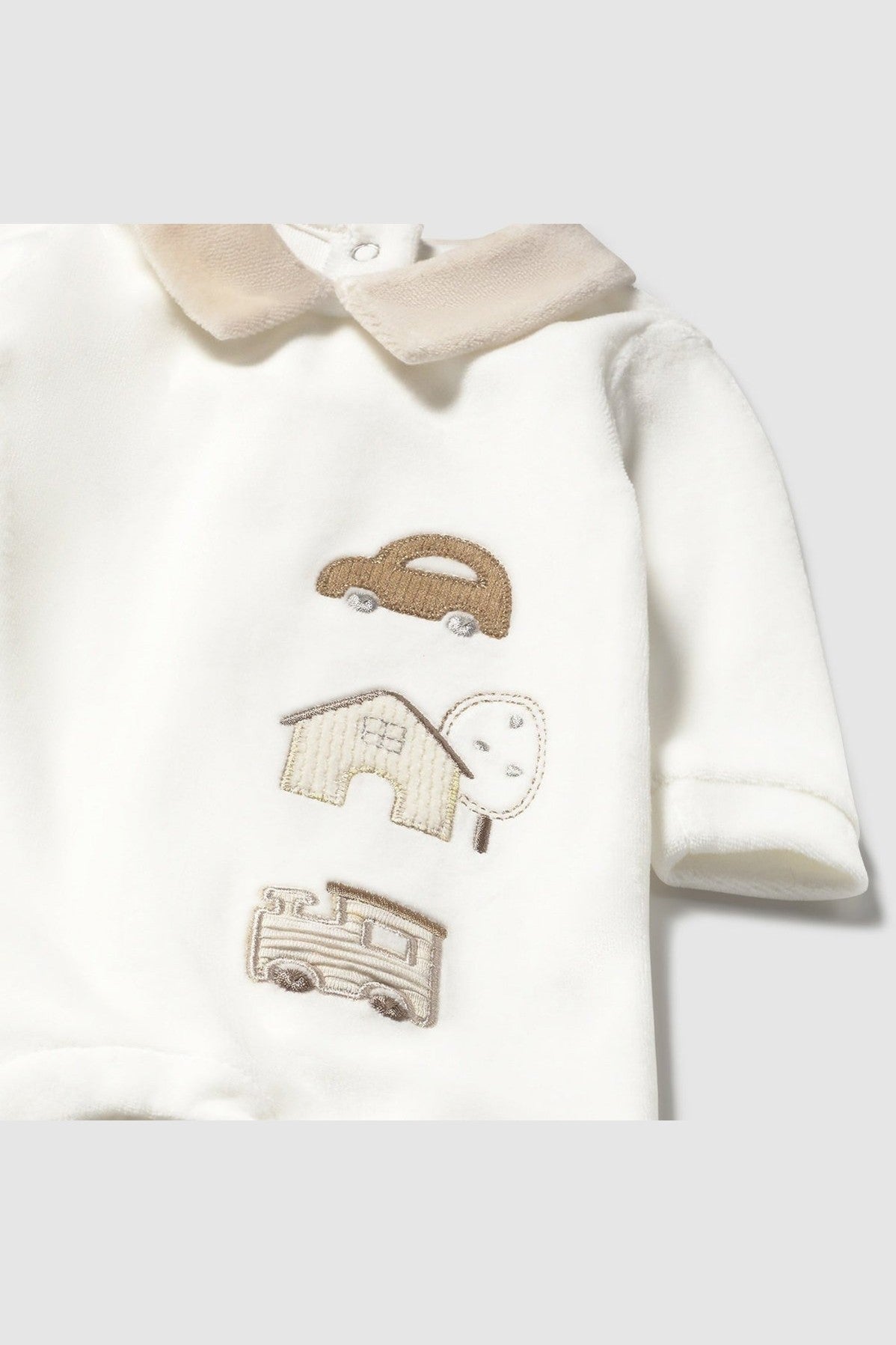 Mayoral Baby Boys Velour Onesie_ 2716 - NorthBoys