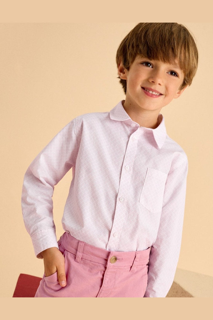 Mayoral Boys Mini Long Sleeve Shirt_ 3117 - NorthBoys