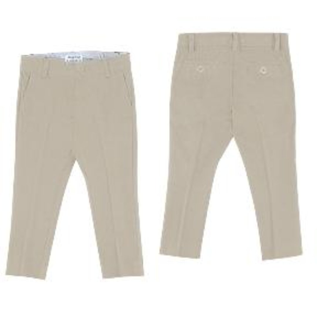 Mayoral Mini Beige Tailored Linen Suit_ 3452-58/3526-55-NorthBoys