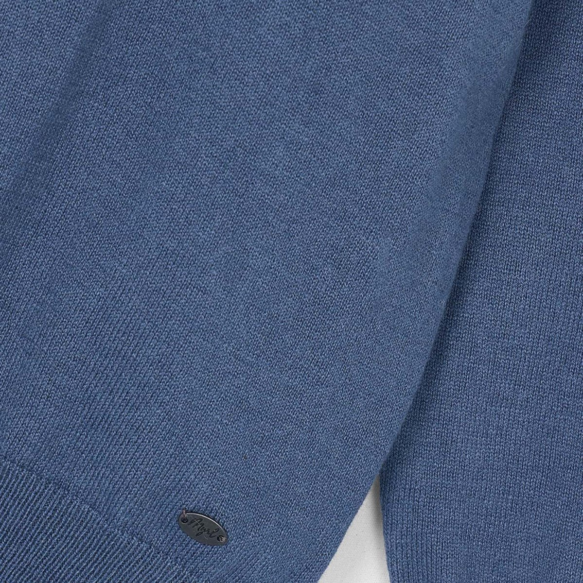 Mayoral Mini Boys Long Sleeve Knit Polo_ 4122 - 025 - NorthBoys