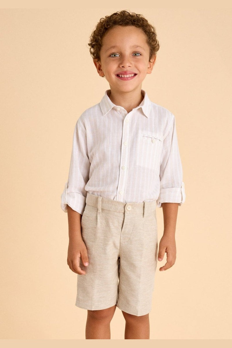 Mayoral Mini Linen Shorts_ 3217 - NorthBoys