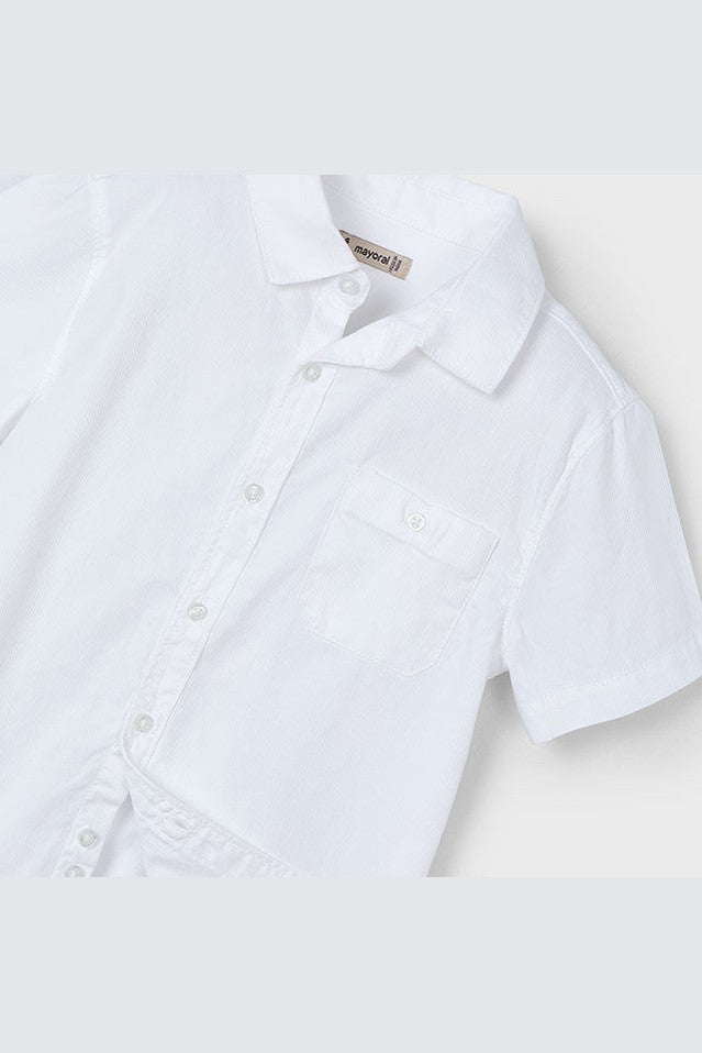 Mayoral Mini Short Sleeve Buttondown Shirt_ 3112 - 78 - NorthBoys