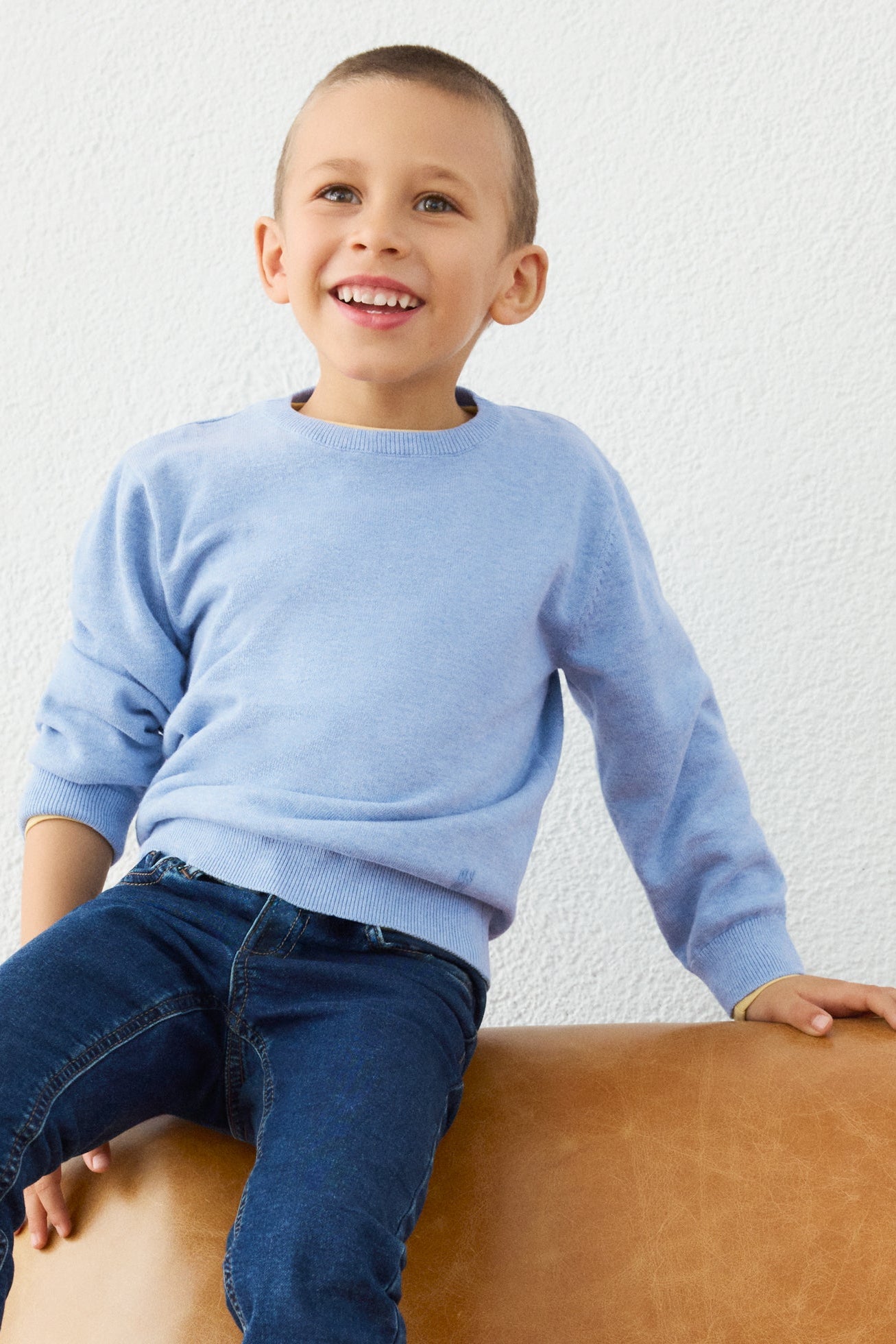 Mayoral Mini Boys Basic Cotton Jumper
