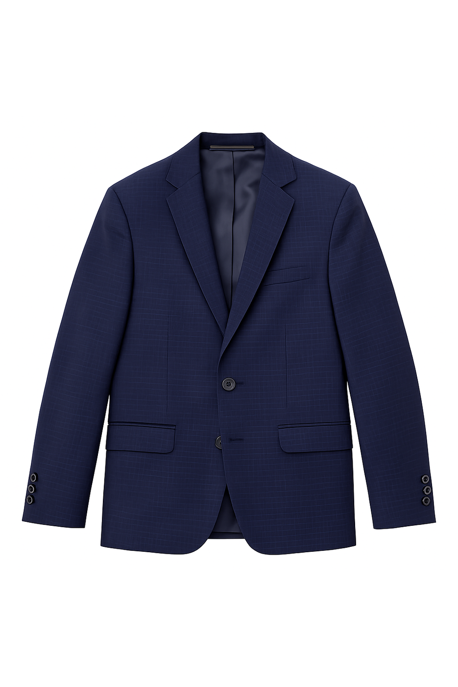 Michael Kors Skinny Fit Navy Wool Sports Jacket_ V0116-NorthBoys