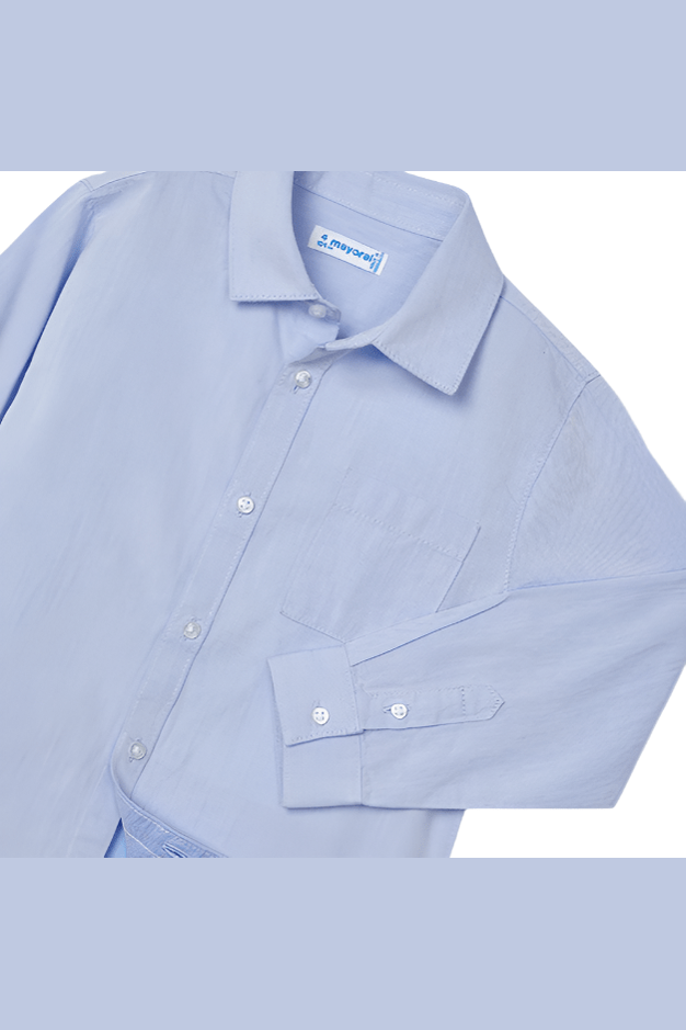 Mini Basic Long Sleeve Dress Shirt - NorthBoys