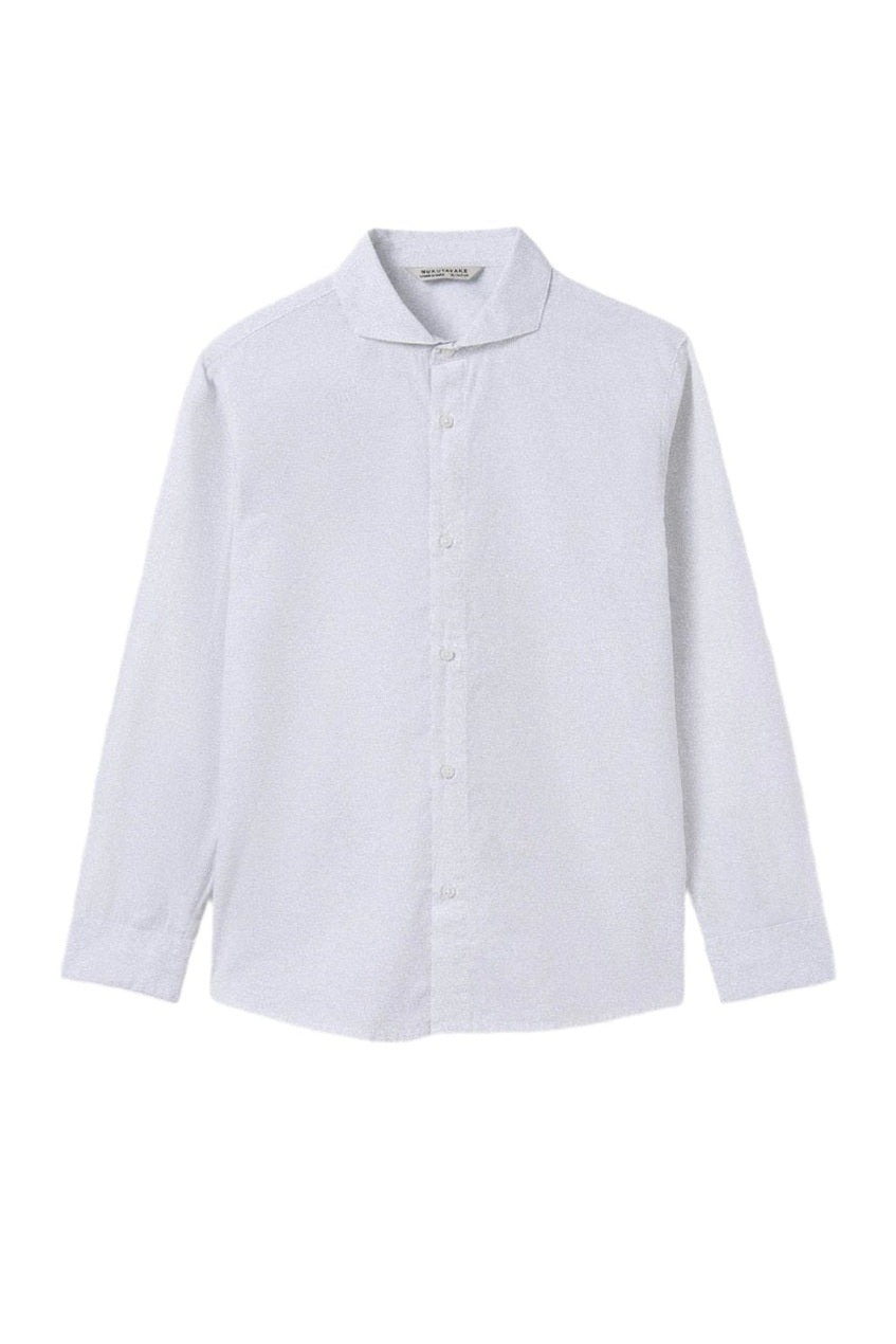 Nukutavake Boys Long Sleeve Micro Print Shirt_ 6142 - NorthBoys