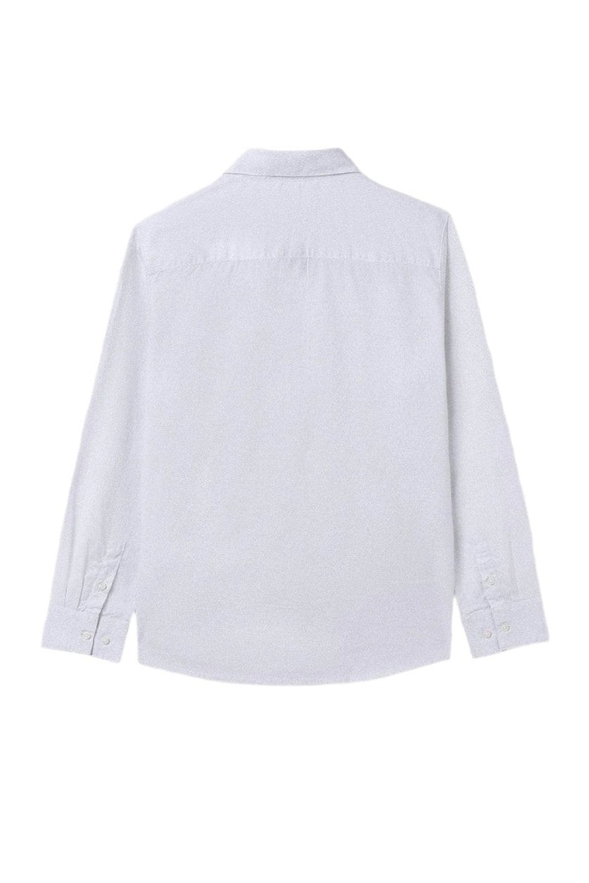 Nukutavake Boys Long Sleeve Micro Print Shirt_ 6142 - NorthBoys