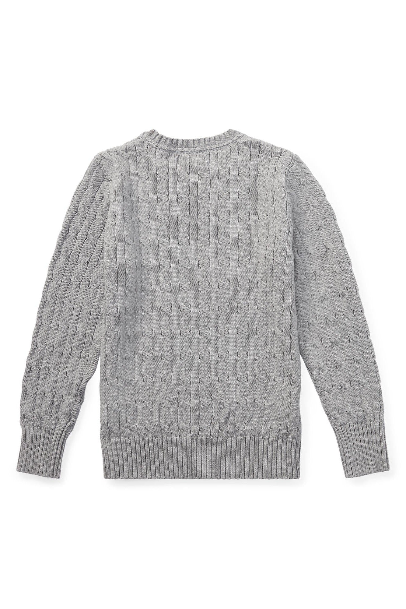 Polo Ralph Lauren Boys Combed Cotton Cable Knit Sweater