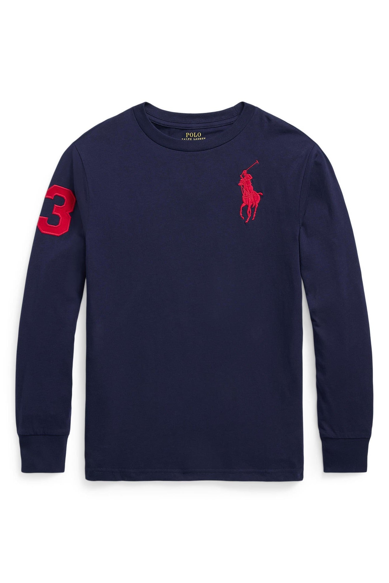 Ralph Lauren Boys Jersey Long Sleeve T-Shirt