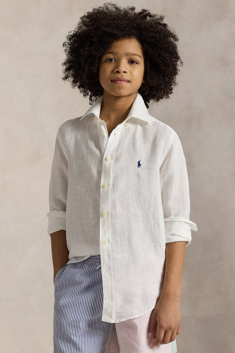 Polo Ralph Lauren Boys Linen Shirt - NorthBoys