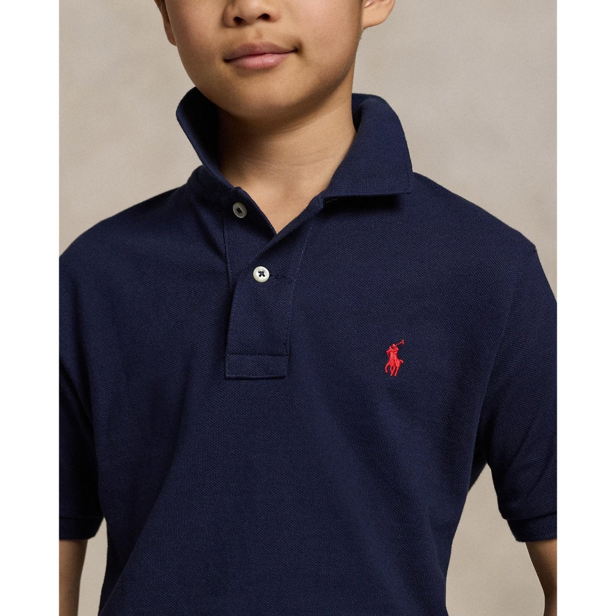 Ralph Lauren Boys Mesh Polo Shirt - NorthBoys