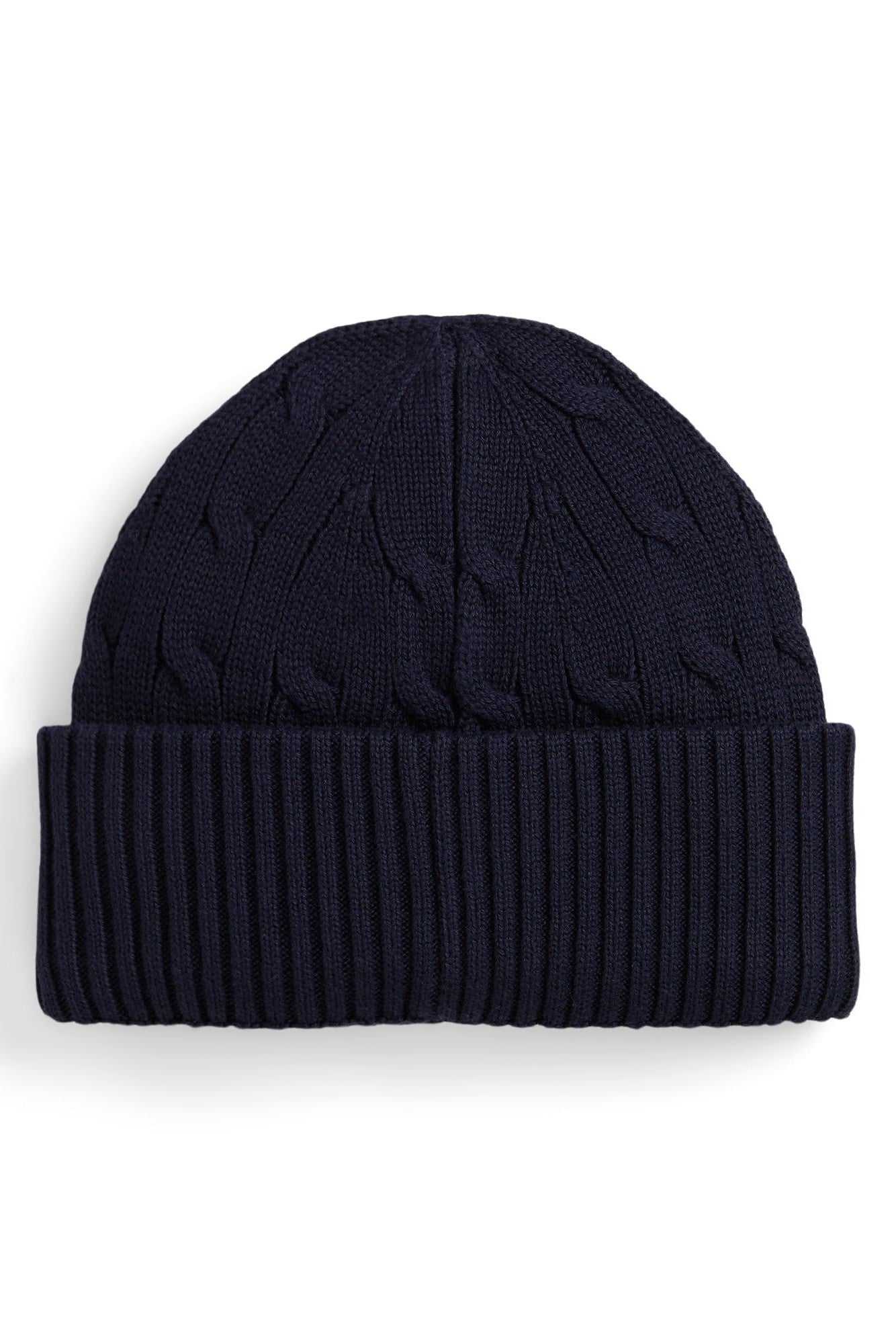 Ralph Lauren Cable-Knit Cotton Hat