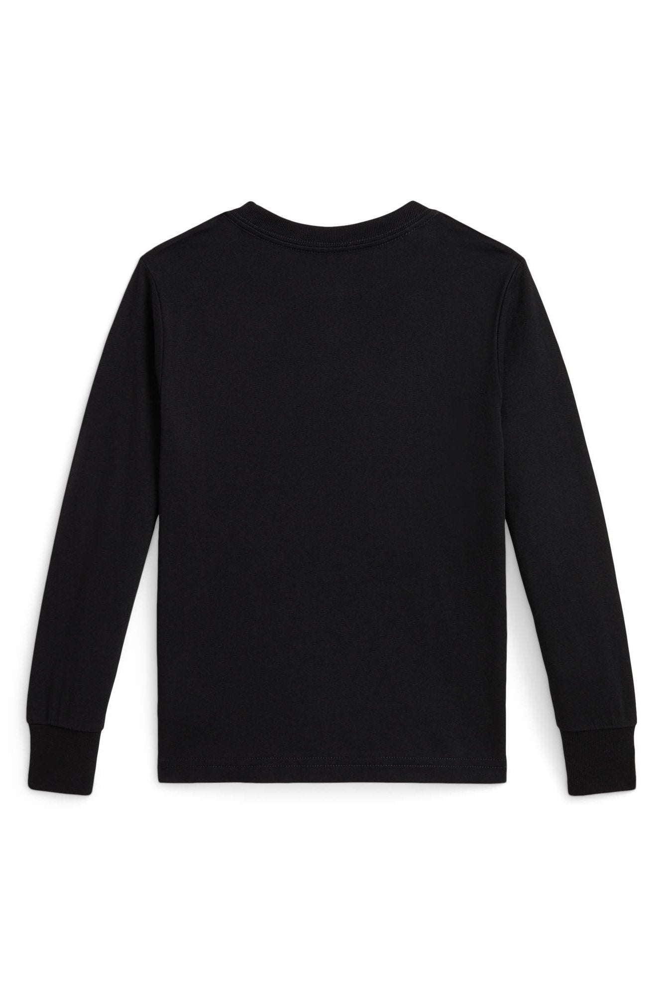 Ralph Lauren Logo Cotton Long-Sleeve Tee