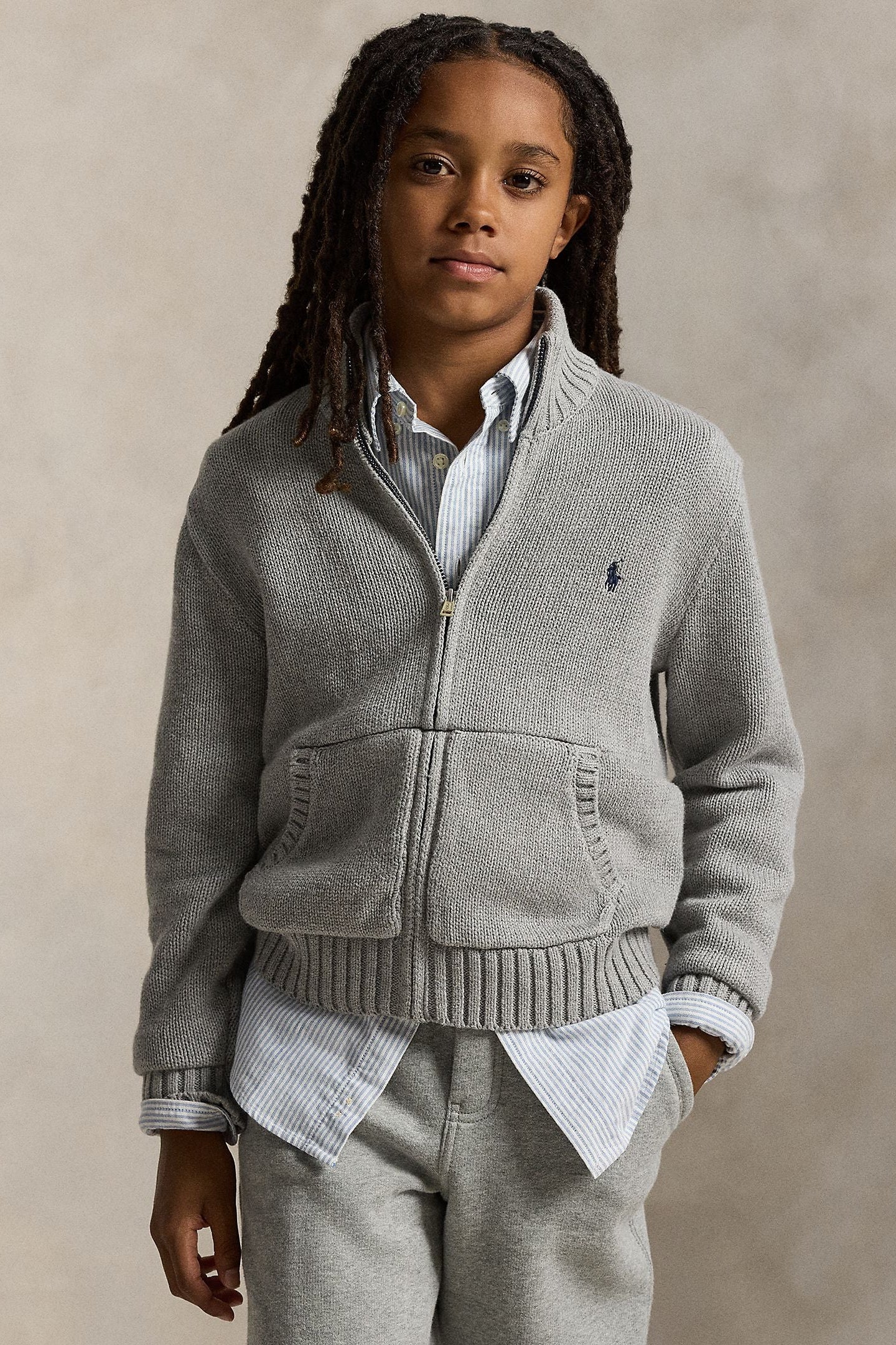 Polo Ralph Lauren Boys Mock Neck Sweater