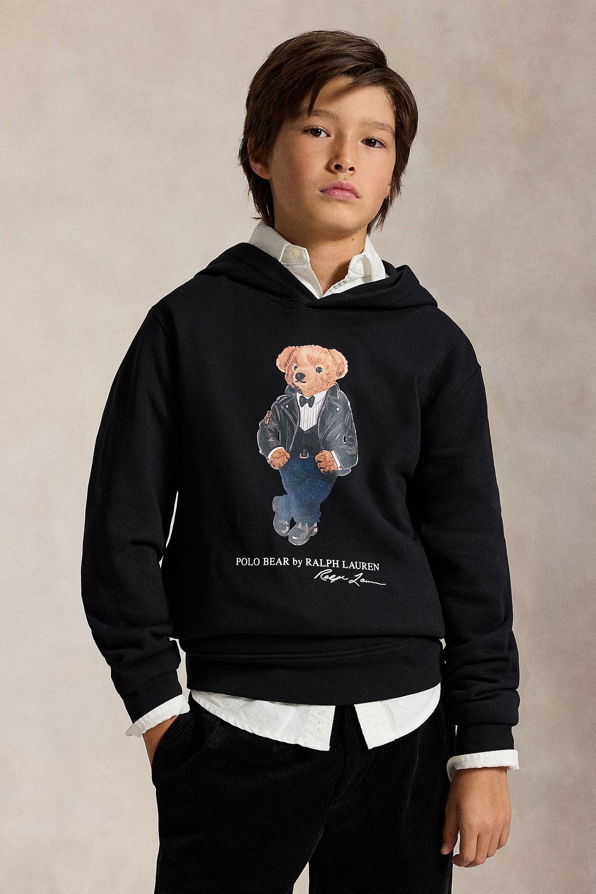 Polo Ralph Lauren Boys Polo Bear Fleece Hoodie