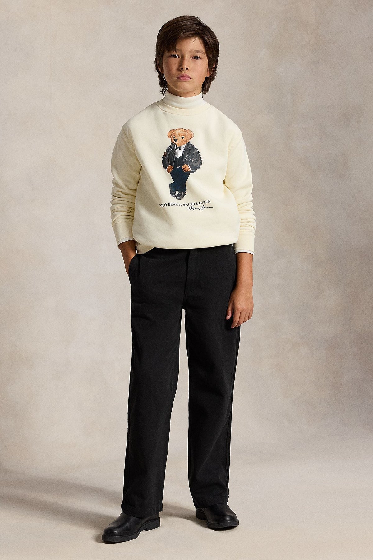 Polo Ralph Lauren Boys Polo Bear Fleece Sweatshirt