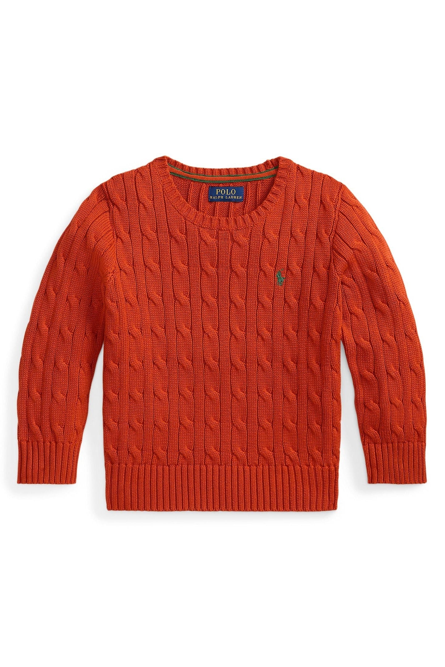 Polo Ralph Lauren Little Boys Combed Cotton Cable Knit Sweater