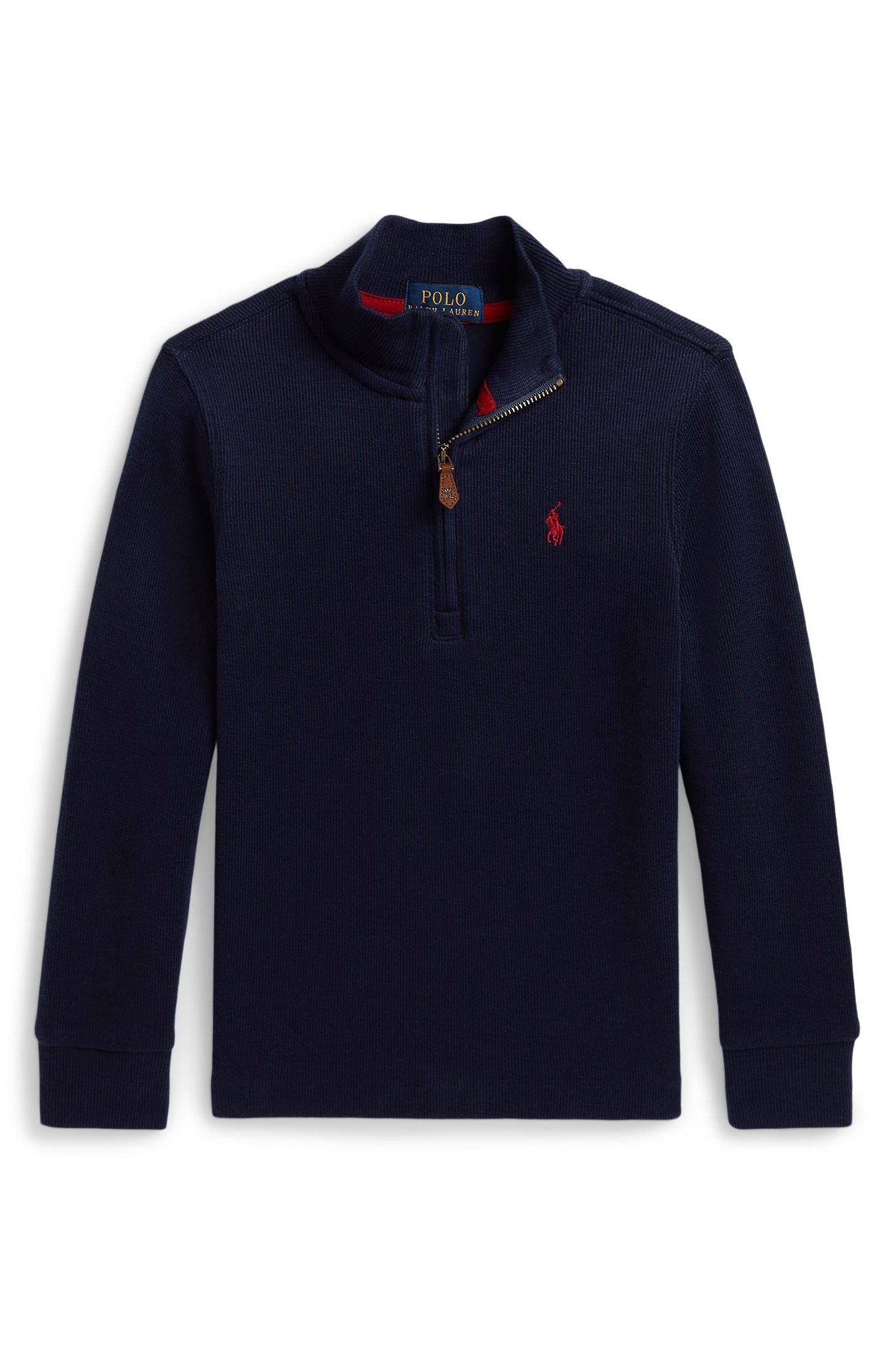 Polo Ralph Lauren Little Boys Estate-Rib Quarter-Zip Pullover